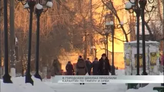 В городских школах продлили карантин по гриппу и ОРВИ