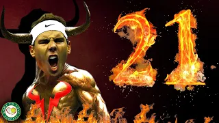 Rafael Nadal - "21"- The GOAT🐐 | Official GTL Song