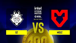 G2 vs. MOUZ - IEM Dallas 2024 - Group A