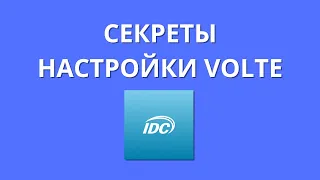 2 СПОСОБА: как настроить VoLTE IDC (Приднестровье)