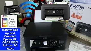 How to Set Up / Connect Epson XP -3155 WIFI Printer To WIFI