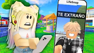 ENCONTRÉ A MI EX NOVIO EN SNAPCHAT ROBLOX!! Lifetogether