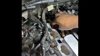 How to replace engine oil cooler on a 2011-2019 3.6 liter Dodge Durango #dodge #mopar #durango