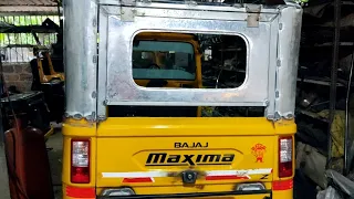 Bajaj maxima z Back Dick Door Modification video