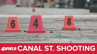 3 shot on Canal Street in New Orleans