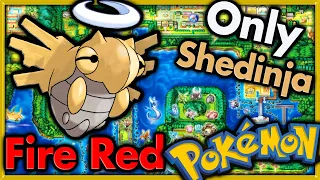 Can I Beat Pokemon Fire Red with ONLY Shedinja? 🔴 Pokemon Challenges ► NO ITEMS IN BATTLE