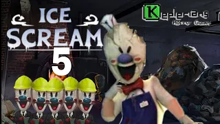 Ice Scream 5 Menu+difficulty modes|IS5