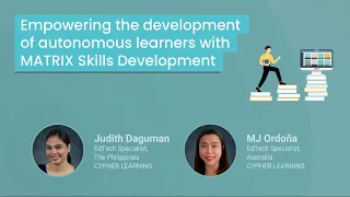 Webinar: Empowering the development of autonomous learners with MATRIX LMS Skills Development