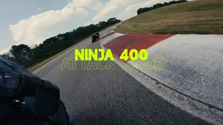 NINJA 400 CHASING LITER BIKES  | TRACKDAY #5