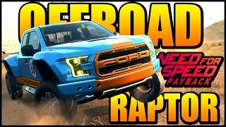OFF ROAD FORD RAPTOR Build & Customization | A PRETTY BIG VEHICLE | Need For Speed Payback!