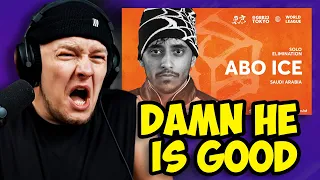 CHEZAME Reacts | ABO ICE 🇸🇦 | GRAND BEATBOX BATTLE 2023: WORLD LEAGUE | Solo Elimination