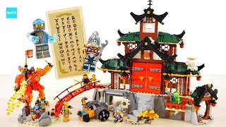 LEGO NINJAGO Ninja Dojo Temple 71767  Speed Build & Review