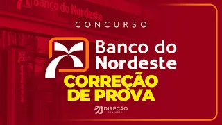 CORREÇÃO DE PROVA BNB - BANCO DO NORDESTE