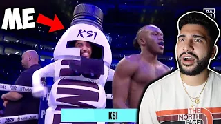 SNEAKING Into KSI's Boxing Match (In the ring) | SayJof