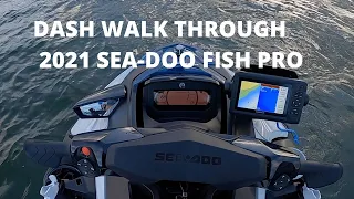 A WALKTHROUGH OF THE DASH | CONTROLS | 2021 SEADOO FISH PRO