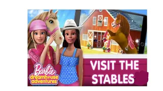 Barbie Dreamhouse adventure//visit new horse🐴🐴 stable// new update the horse fun activities & game