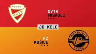 20.kolo DVTK Miskolc - HC Košice HIGHLIGHTS