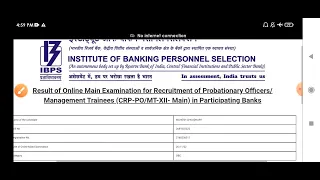 My IBPS PO Mains Score Card 2022 😣 Ye kya ho gya