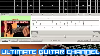 [Guitar Solo Tab] Rasputin (Boney M)