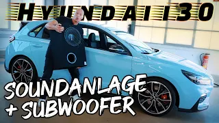 Hyundai i30 N | Sound system with subwoofer installation | ARS24