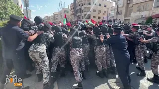 Israel-Hamas War: Hundreds Protest in Jordan in Support of Palestinians