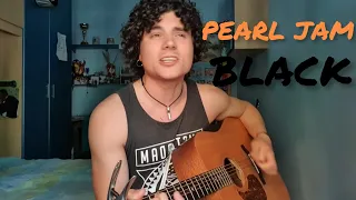 Pearl Jam • Black (Acoustic cover by Mattia Visintin)