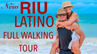 🇲🇽 NEW RIU LATINO | FULL WALKING TOUR| COSTA MUJERES| ADULT ONLY| ALL-INCLUSIVE| 4K