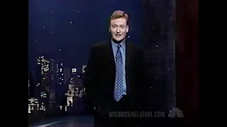 Conan's 5th Anniversary Monologue & Montage (1998) Late Night with Conan O'Brien