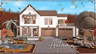 BLOXBURG: Autumn Cozy Family Home | house build 🍂