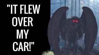 5 true TERRIFYING Encounters with Flying Humanoids!