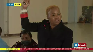 Minister Lindiwe Zulu gives briefing on flood