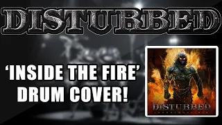 DISTURBED - 'Inside The Fire' Drum Cover (Roland TD-25KV V Drums / EZDrummer 2)