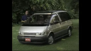 Motorweek 1994 Toyota Previa Supercharged Road Test