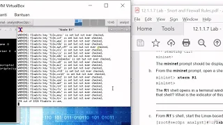 Lab Snort and Firewall Rules