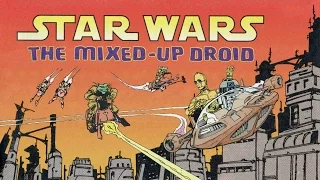 1995 Star Wars The Mixed-Up Droid Comic Story Book & Cassette