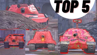 Top 5 MOST ARMORED TANKS IN GAME