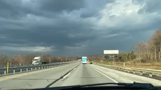 Cloudy Pennsylvania Turnpike