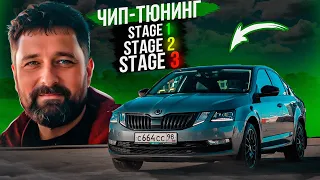 Чип-тюнинг SKODA: Stage 1, Stage 2, Stage 3, чип DSG