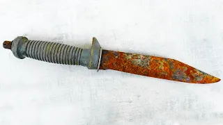 Restoration Rusty USSR Survival Knife