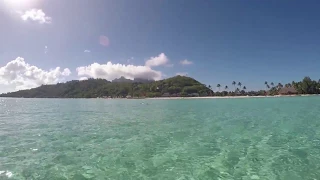 Plage de Matira à Bora Bora