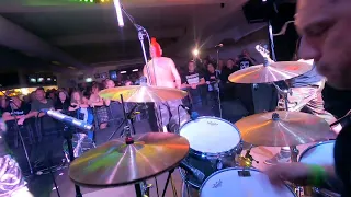 The Exploited - Let's Start A War.. - Live Avalon Beach, Australia 17-11-2023 **DRUM CAM**