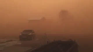 A sandstorm has hit Greece. Orange skies in Athens and other cities
