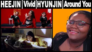 [MV] 이달의 소녀/희진 (LOONA/HeeJin) "ViViD" & 이달의 소녀/현진 (LOONA/HyunJin) "다녀가요 (Around You)" | REACTION