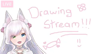 [LIVE] Drawing stream but I can't draw :D