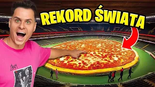 PIZZA NA STADIONIE! NIESAMOWITE JEDZENIOWE REKORDY!