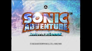 Sonic Adventure International (English) LongPlay (Sega Dreamcast) (No Commentary) 1080P HD