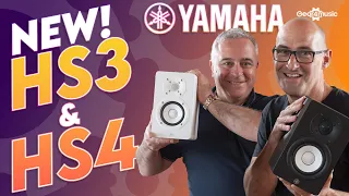 Exclusive First Look: Yamaha HS3 & HS4 Studio Monitors! - Gear4music Synth & Tech