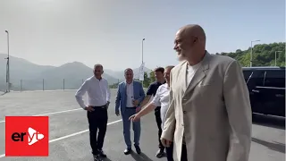 Kryeministri Edi Rama - Qafë Mollë, vizitë në fabrikën e përpunimit të ujit "Selita"