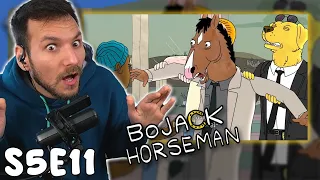ACTUAL VIOLENCE!? Bojack Horseman 5x11 Reaction | Review & Commentary ✨