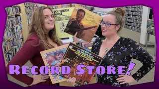 Rock, Blues & Wild Vinyl Records in the Record Store